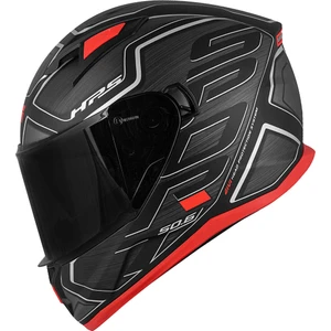 Sport Deep Mat Siyah - Kırmızı Kask
