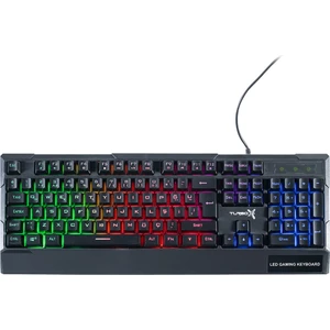 Paddock TR-K115 USB Kablolu Rainbow Gaming Standart Q Rainbow Aydınlatma Klavye