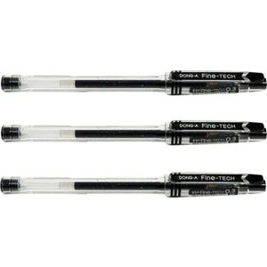 Fine-Tech Jel 0,3 mm Kalem Siyah 5'li