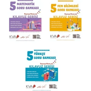 Koray Varol Akademi 5.Sınıf Matematik Fen Türkçe Soru Bankası Seti