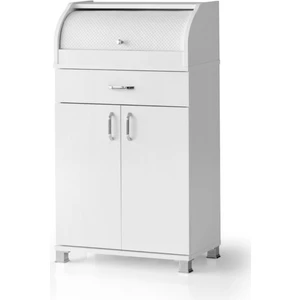 Erezoğulları Mobilya Ahşap Dolaplı Çekmeceli Mutfak Kiler Dolabı Büyük Ekmeklik