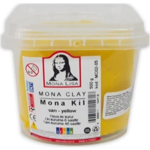 Mona Clay Modelleme Kili 500 gr Kil Çamuru Renkli 1 Adet
