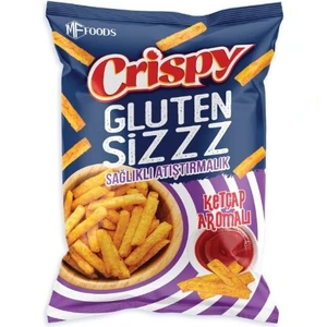 Mf Food Crispy Çubuklu Glutensiz Ketçap Aromalı Mısır Cips