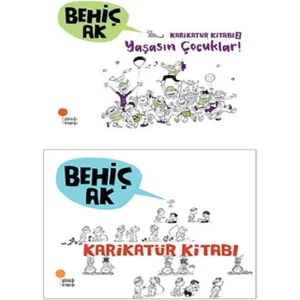 Karikatür Kitabı - Karikatür Kitabı 2 Yaşasın Çocuklar 2 Kitap Takım - Behiç Ak