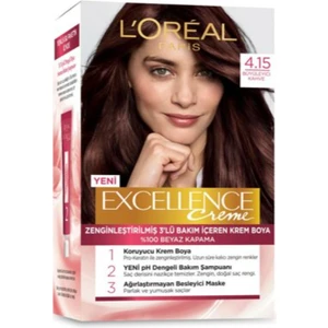 L'Oréal Paris Loreal Paris Excellence Creme 4.15 Büyüleyici Kahve
