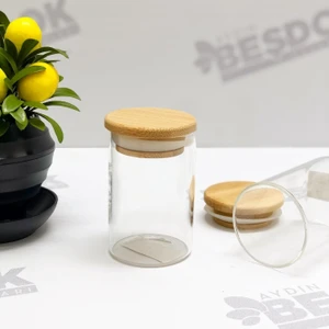 Kavanoz Paçi Bambu Kapak 400905 100 ml