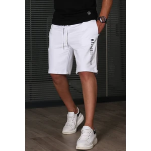 Beyaz Kapri Şort 5403