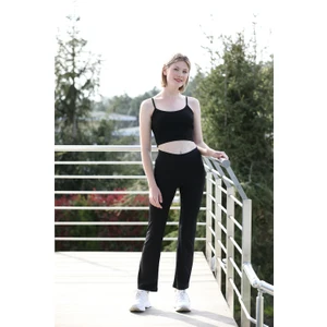 Miss Maral Trend Pantolon Extra Rahat Kalıp Ofiste,sporda,evde-Siyah