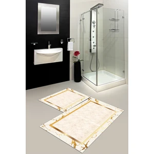 Banyo Paspası Klozet Takımı Yıkanabilir Kaymaz Taban