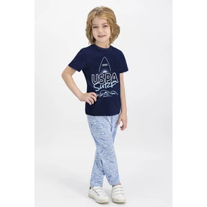 U.S. Polo Assn. Kısa Kol Pijama Takımı US605-C