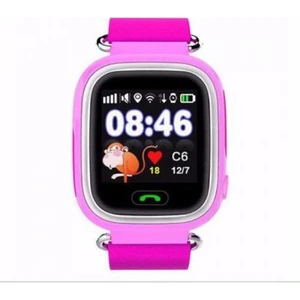 Starwomen Q90-2021 Gps Takip Sım Kartlı Akıllı Çocuk Saati-Pembe
