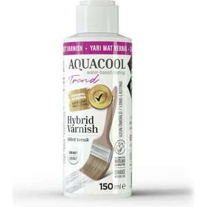 Trend Hybrid Varnish Hobi Boyası Su Bazlı Hibrit Vernik 150 ml Yarı Mat