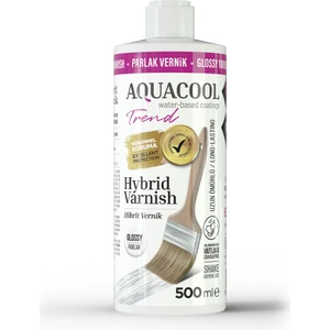 Trend Hybrid Varnish Hobi Boyası Su Bazlı Hibrit Vernik 500 ml Parlak