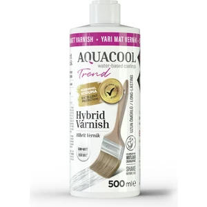 Trend Hybrid Varnish Hobi Boyası Su Bazlı Hibrit Vernik 500 ml Yarı Mat
