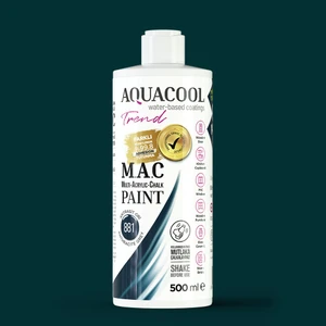 Trend M.a.c Hobi Boyası Su Bazlı Akrilik 500 ml 881 - Antrasit Gri