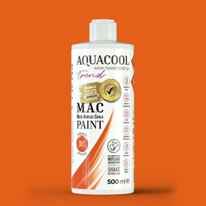 Trend M.a.c Hobi Boyası Su Bazlı Akrilik 500 ml 381 - Turuncu