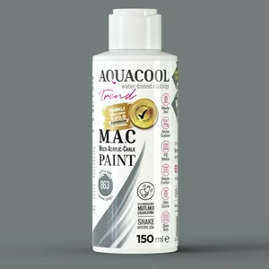 Trend M.a.c Hobi Boyası Su Bazlı Akrilik 150 ml 863 - Koyu Gri