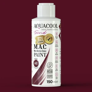 Trend M.a.c Hobi Boyası Su Bazlı Akrilik 150 ml 440 - Bordo