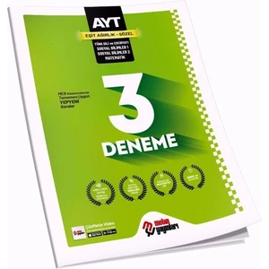 2023 Metin Yayınları AYT Eşit Ağırlık - Sözel 3 Genel Deneme