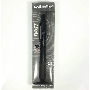 Twist 0.5 mm Siyah Versatil Kalem