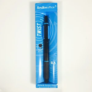 Twist 0.5 mm Siyah-Mavi Versatil Kalem