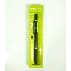 Twist 0.5 mm Siyah-Yeşil Versatil Kalem