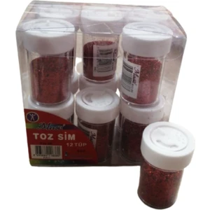 Kırmızı Toz Sim 8 gr 12 Adet 1 Paket