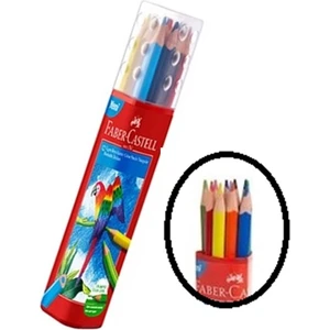 Kuru Boya Üçgen Plastik Tüp Kuruboya 12’li
