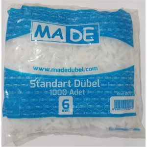 Dübel 6 mm 1000'LI