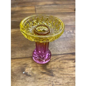 Nargileci Ömer Kristal Cam Lüle ve Saplı Lotus