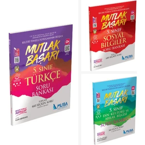 Muba Yayınları 5. Sınıf Mutlak Başarı Sözel Soru Bankası Seti