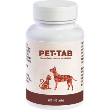 Pet 2024 tabs vitamins