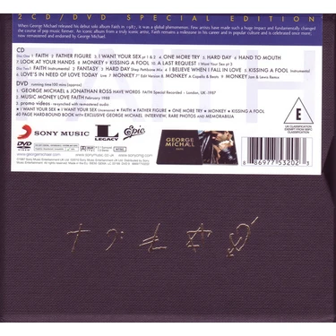 George Michael ‎– Faith (2 Cd+Dvd) Fiyatı - Taksit Seçenekleri