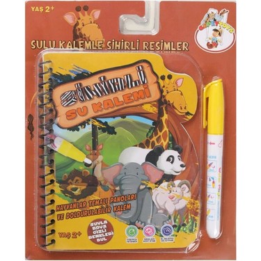 Orman Alemi Water Painting Sihirli Sulu Kalem Ile Boyama Kitabi