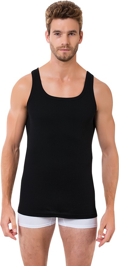 Öztaş Underwear 3'lü Erkek Ribana Atlet görsel 3