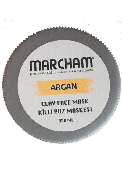 Marcham Clay Face Mask Argan Killi Yüz Maskesi 350 ml