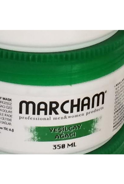 Marcham Clay Face Mask Yeşilçay Ağacı Killi Yüz Maskesi 350 ml