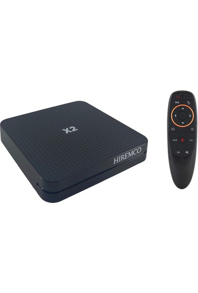 Hiremco X4 Android 10 Tv Box & G10 Fly Mouse Kumanda