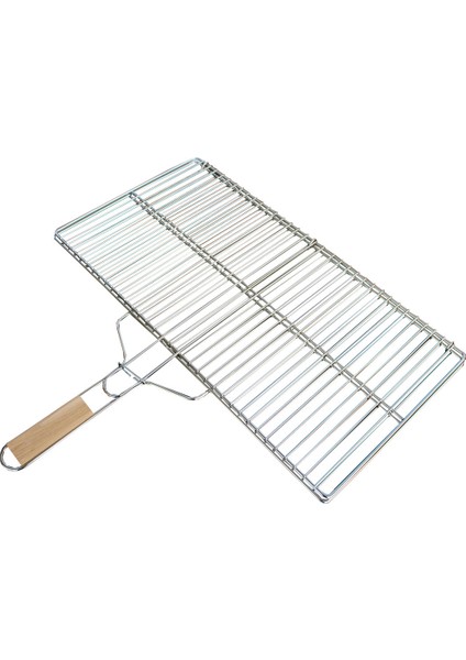 Akt 60'lık Krom Kaplamalı Barbekü Düz Izgarası