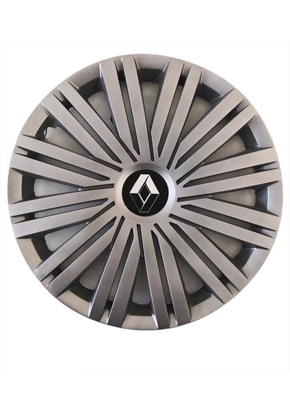 Renault Espace 14'' Inç Gri 4'lü Set Jant Kapağı