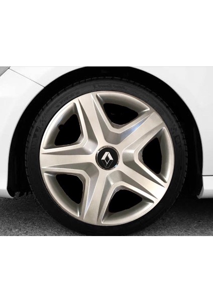 Renault R21 14'' Inç Gri 4'lü Set Jant Kapağı
