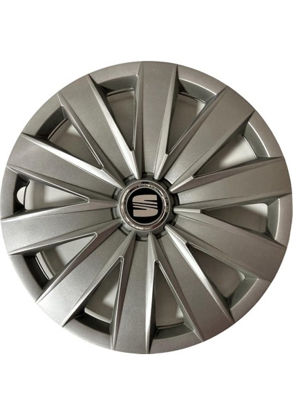 Seat Leon 15'' Inç Gri 4'lü Set Jant Kapağı Çelik Jant Görünümlü