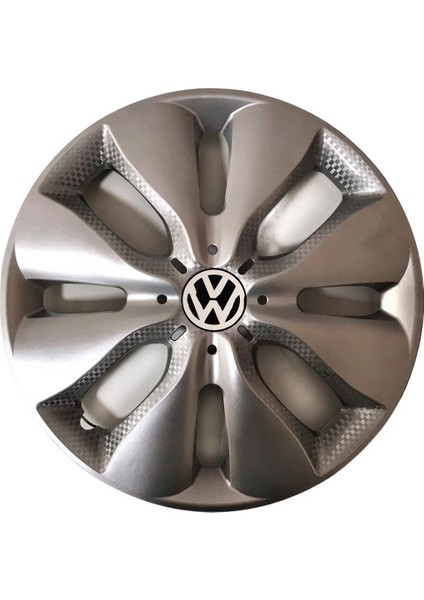 Volkswagen Touran 13'' Inç Gri 4'lü Set Jant Kapağı Çelik Jant Görünümlü