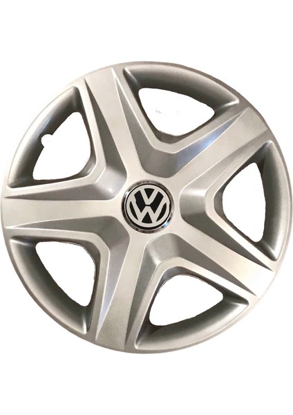 Volkswagen Polo 13'' Inç Gri 4'lü Set Jant Kapağı Çelik Jant Görünümlü