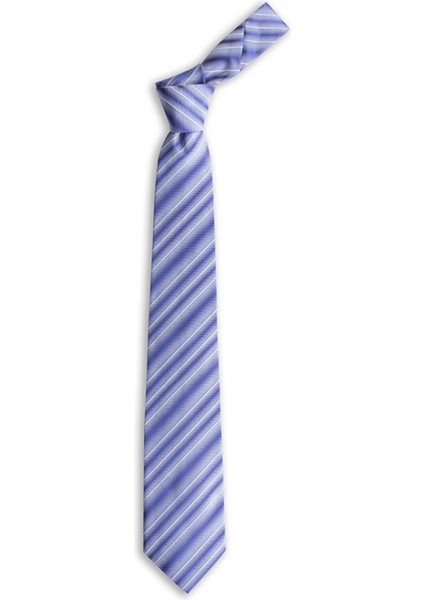 Açık Gri Çizgili 8 cm Genişliğinde Ipek Kravat fiyatları