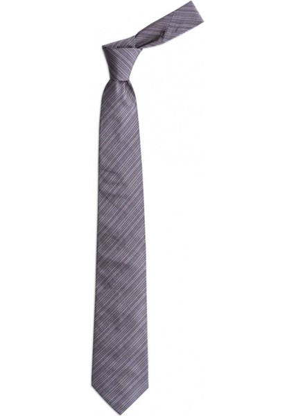 Gri Desenli 8 cm Genişliğinde Ipek Kravat fiyatları