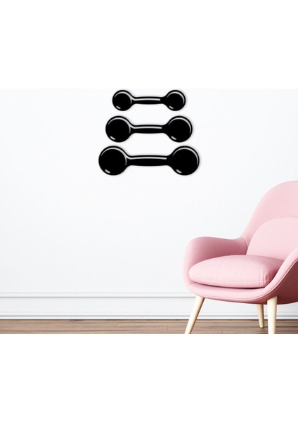 Gift Gym Tasarımlı Ahşap Duvar Süsü-40