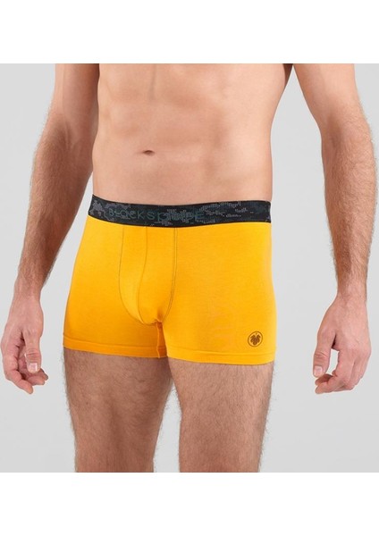 Erkek Boxer 9555 - Sarı