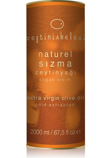 Zeytin İskelesi Zeytiniskelesi Natürel Sızma Zeytinyağı 2000 ml Teneke