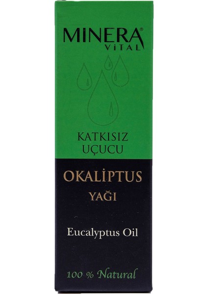 Okaliptus Yağı 20 ml Katkısız Içilebilir & Sürülebilir
